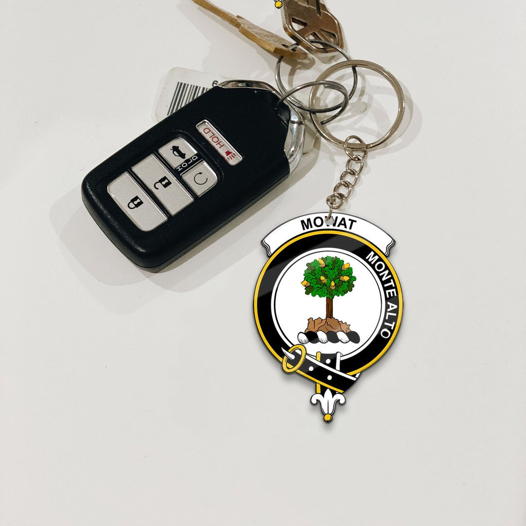 Mowat (of Inglistoun) Crest Keychain