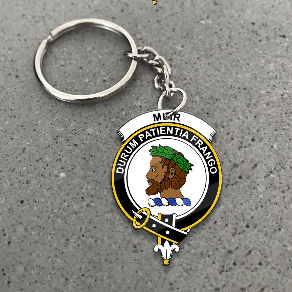 Muir Crest Keychain