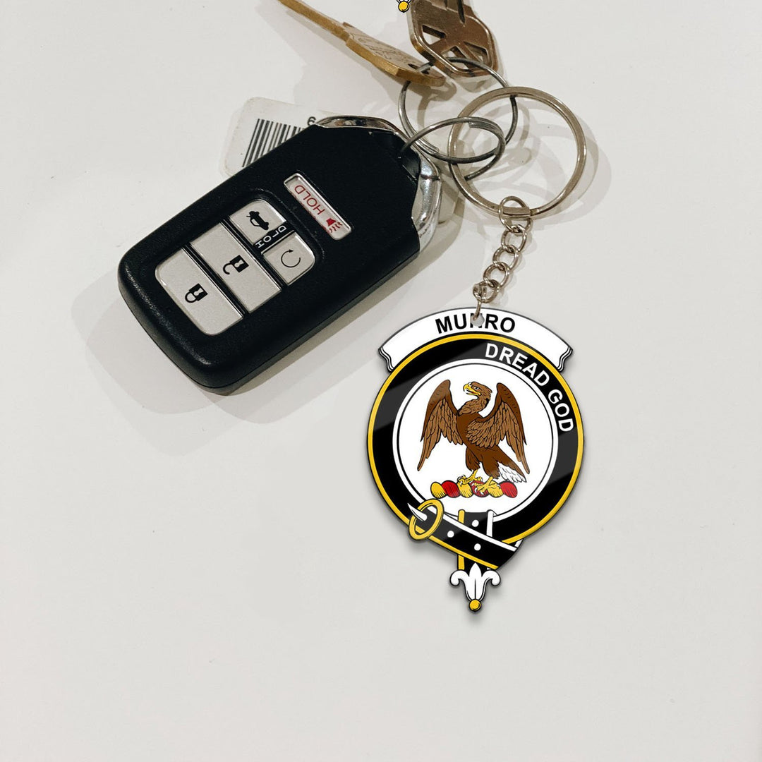 Munro Crest Keychain