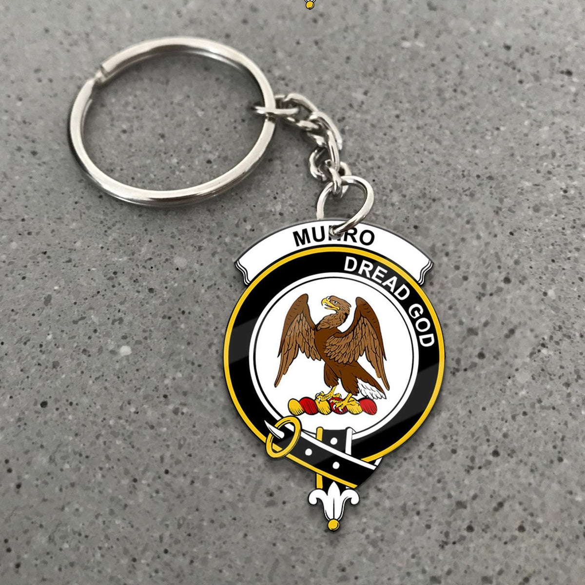 Munro Crest Keychain