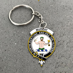 Murray (of Atholl) Crest Keychain