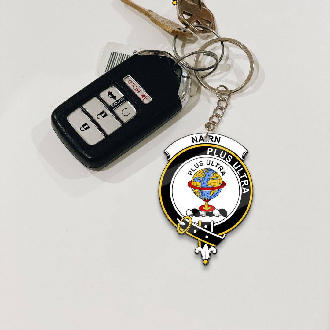 Nairn Crest Keychain