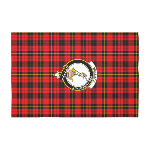 Wallace Tartan Crest Tablecloth