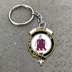 Ogilvie Crest Keychain