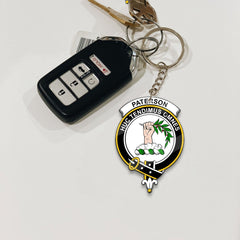 Paterson Crest Keychain