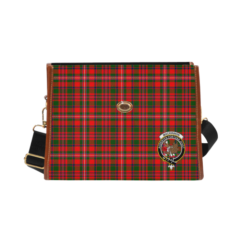 MacKinnon Clan Tartan Canvas Bag