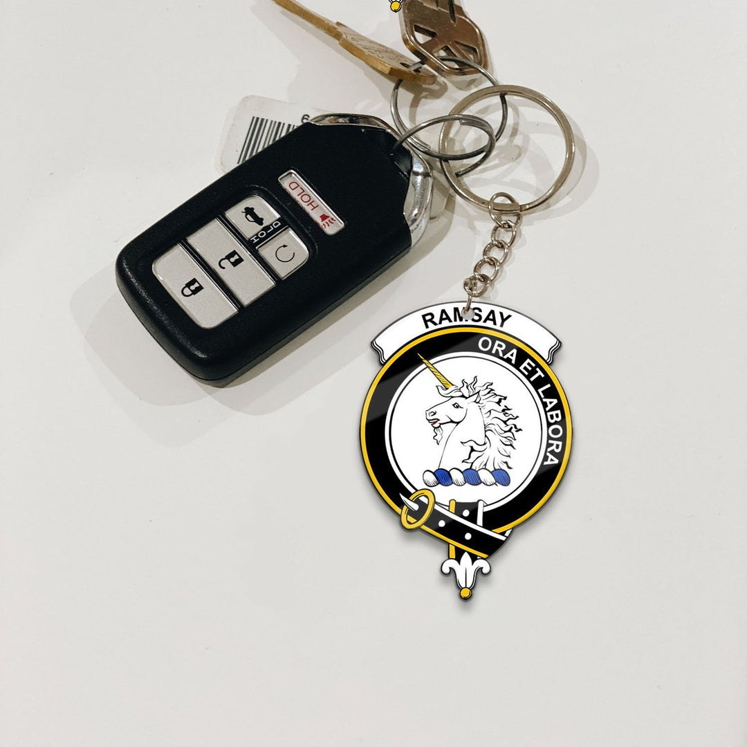 Ramsay Crest Keychain