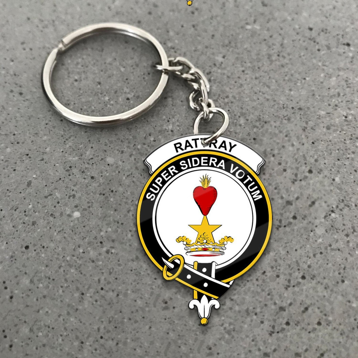 Rattray Crest Keychain