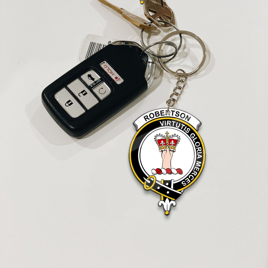 Robertson Crest Keychain