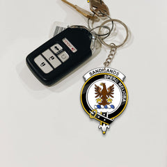 Sandilands Crest Keychain