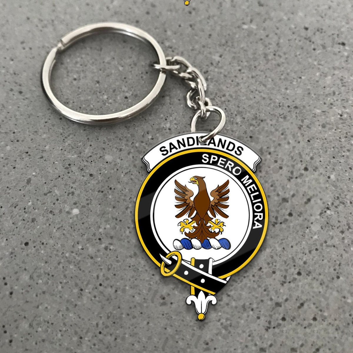 Sandilands Crest Keychain