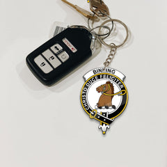 Binning of Wallifoord Crest Keychain