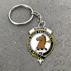 Binning of Wallifoord Crest Keychain