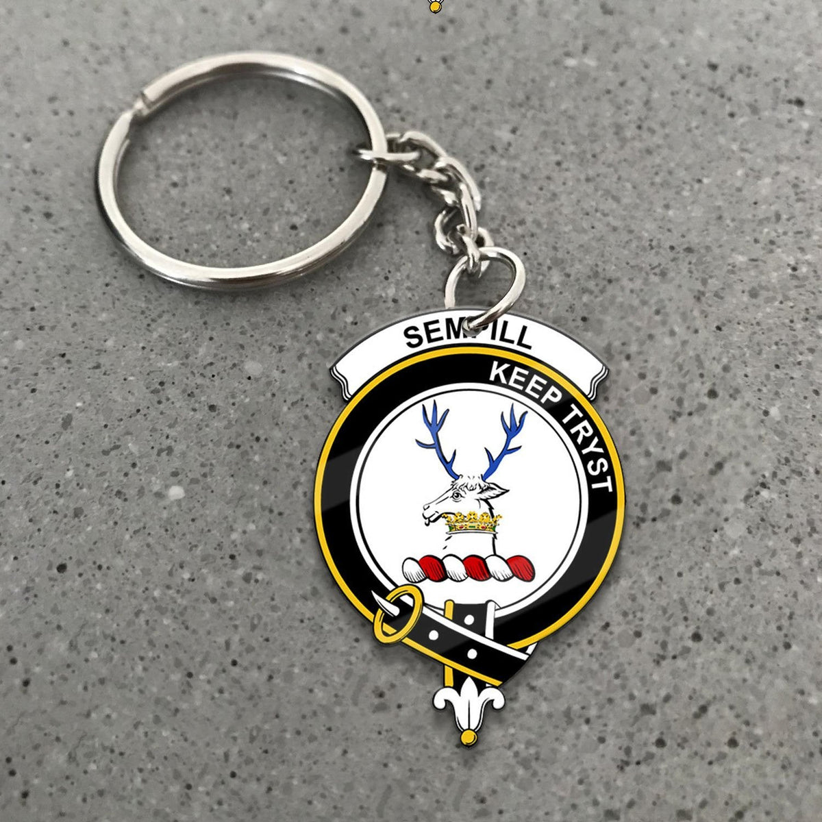 Sempill Crest Keychain