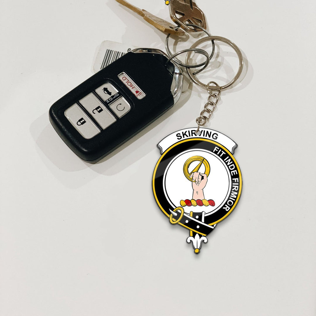 Skirving Crest Keychain