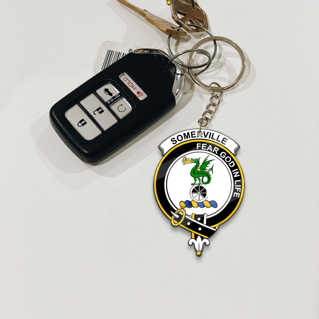 Somerville Crest Keychain