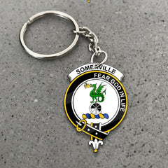 Somerville Crest Keychain