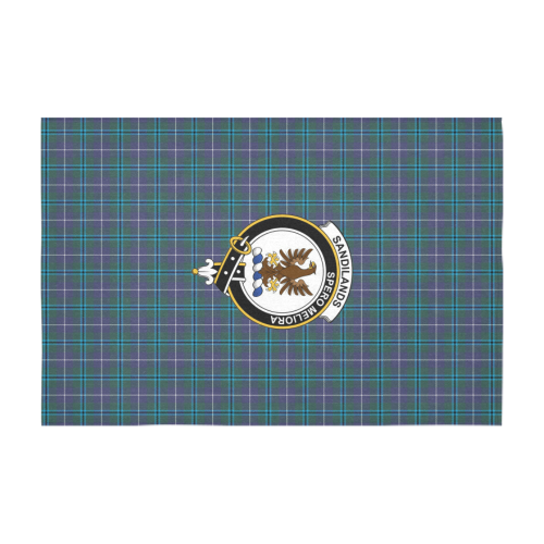 Sandilands Tartan Crest Tablecloth