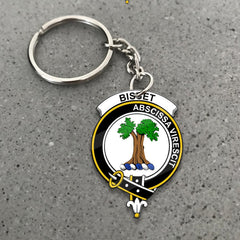 Bisset Crest Keychain