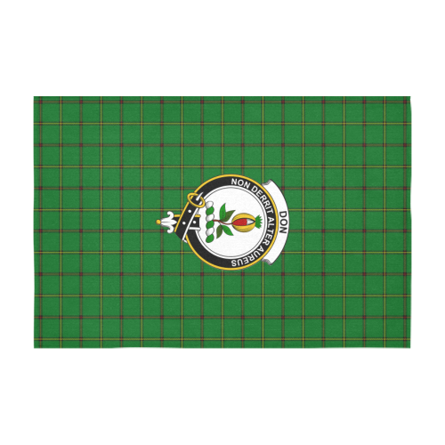 Don Tartan Crest Tablecloth