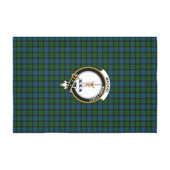 MacKay Tartan Crest Tablecloth