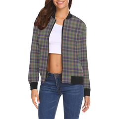 Taylor Weathered Tartan Bomber Jacket