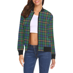 Allison Family Tartan Crest Bomber Jacket