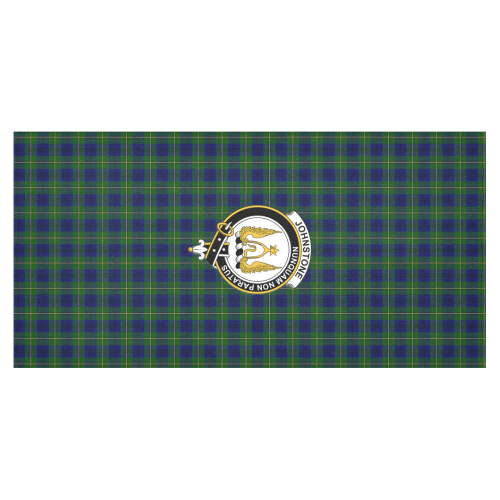 Johnston Tartan Crest Tablecloth