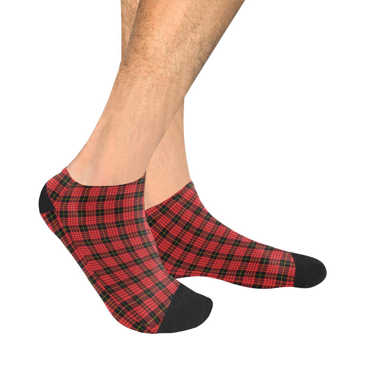 MacQueen Modern Tartan Ankle Socks