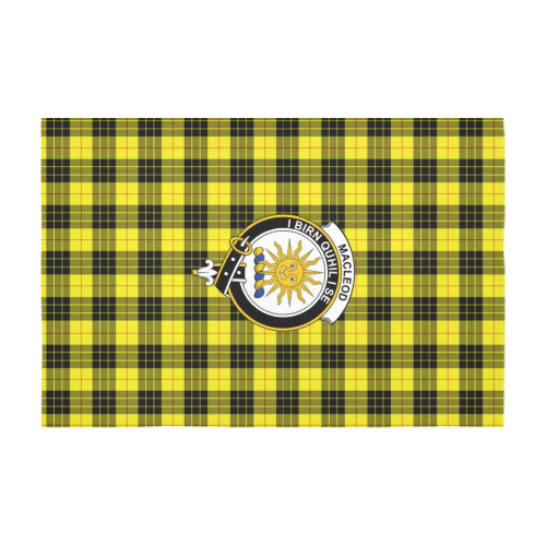 MacLeod of Lewis Tartan Crest Tablecloth