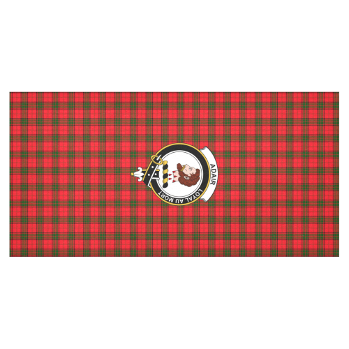 Adair Tartan Crest Tablecloth