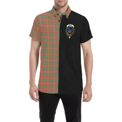 Bruce Ancient Family Tartan Crest Men Shirt