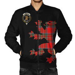 Binning (of Wallifoord) Tartan Bomber Jacket Lion & Thistle