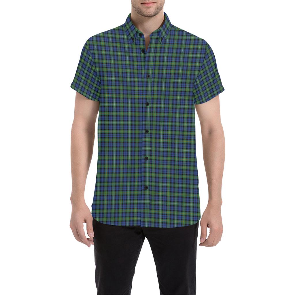 Campbell Family Tartan Men Shirt