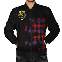 Broun Tartan Bomber Jacket Lion & Thistle