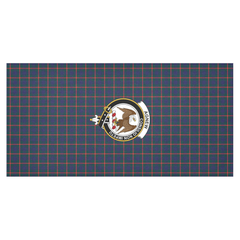 Agnew Modern Tartan Crest Tablecloth