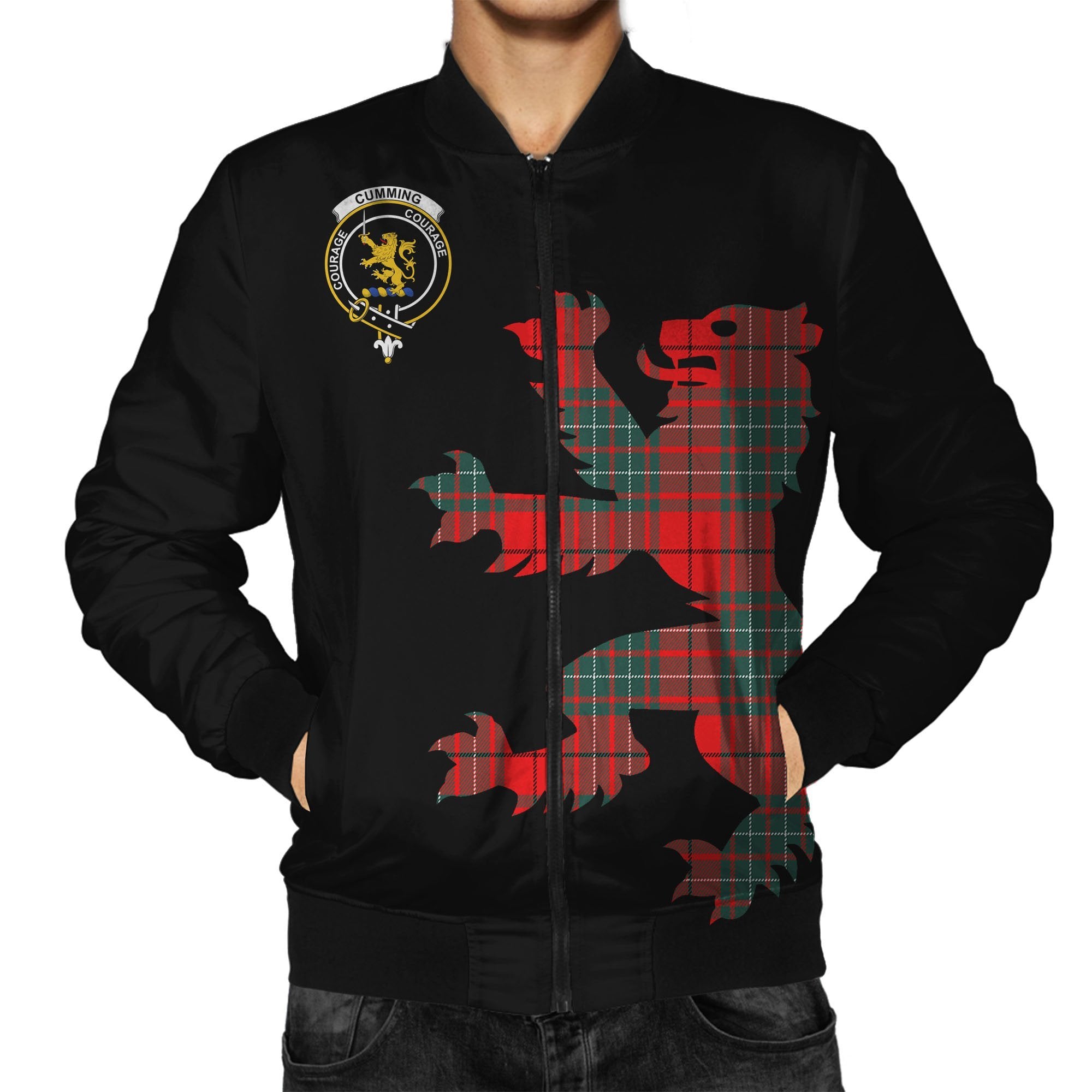Cumming Tartan Bomber Jacket Lion & Thistle