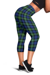 Campbell Argyll  Family Tartan Capris Leggings