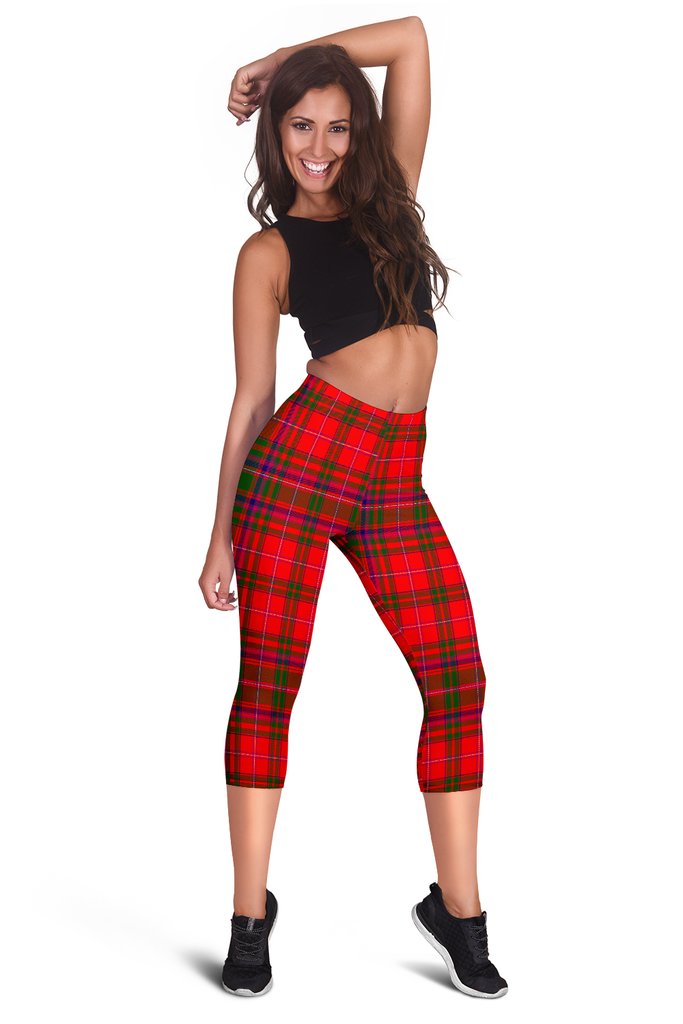 MacDougall Family Modern Tartan Capris Leggings