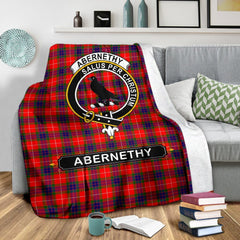 Abernethy Family Tartan Crest Blankets