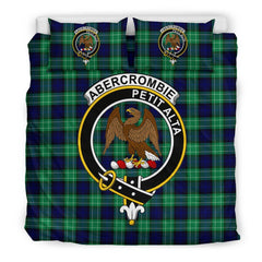 Abercrombie Family Tartan Crest Bedding Set