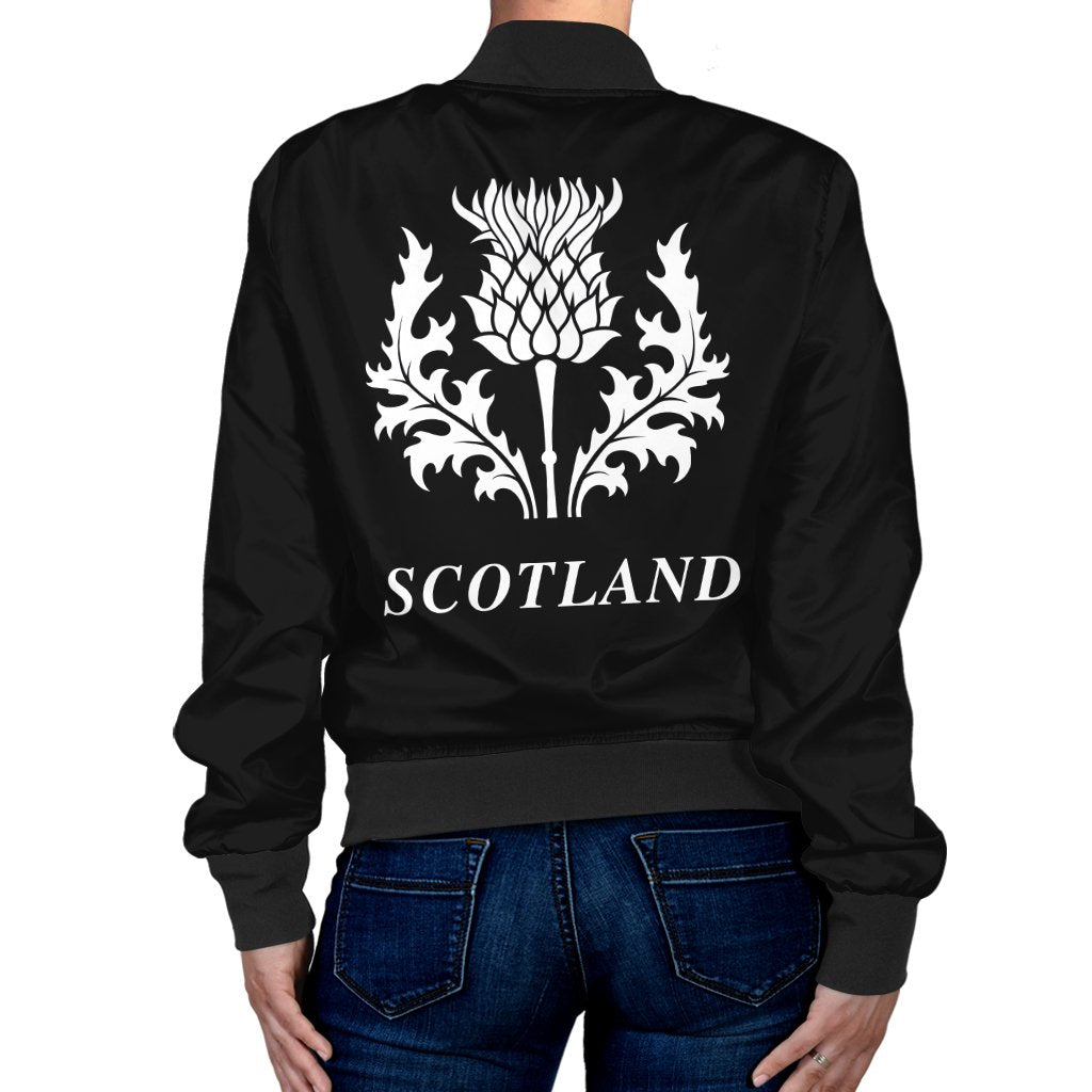 Keith Family Tartan Crest Bomber Jacket