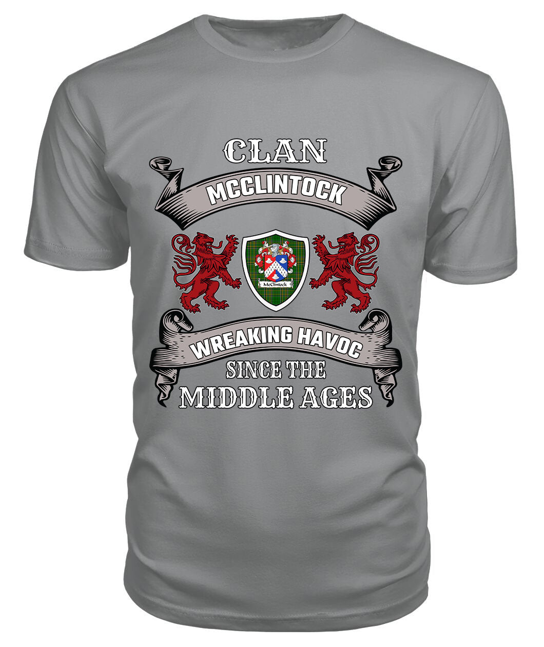 McClintock Family Tartan - 2D T-shirt