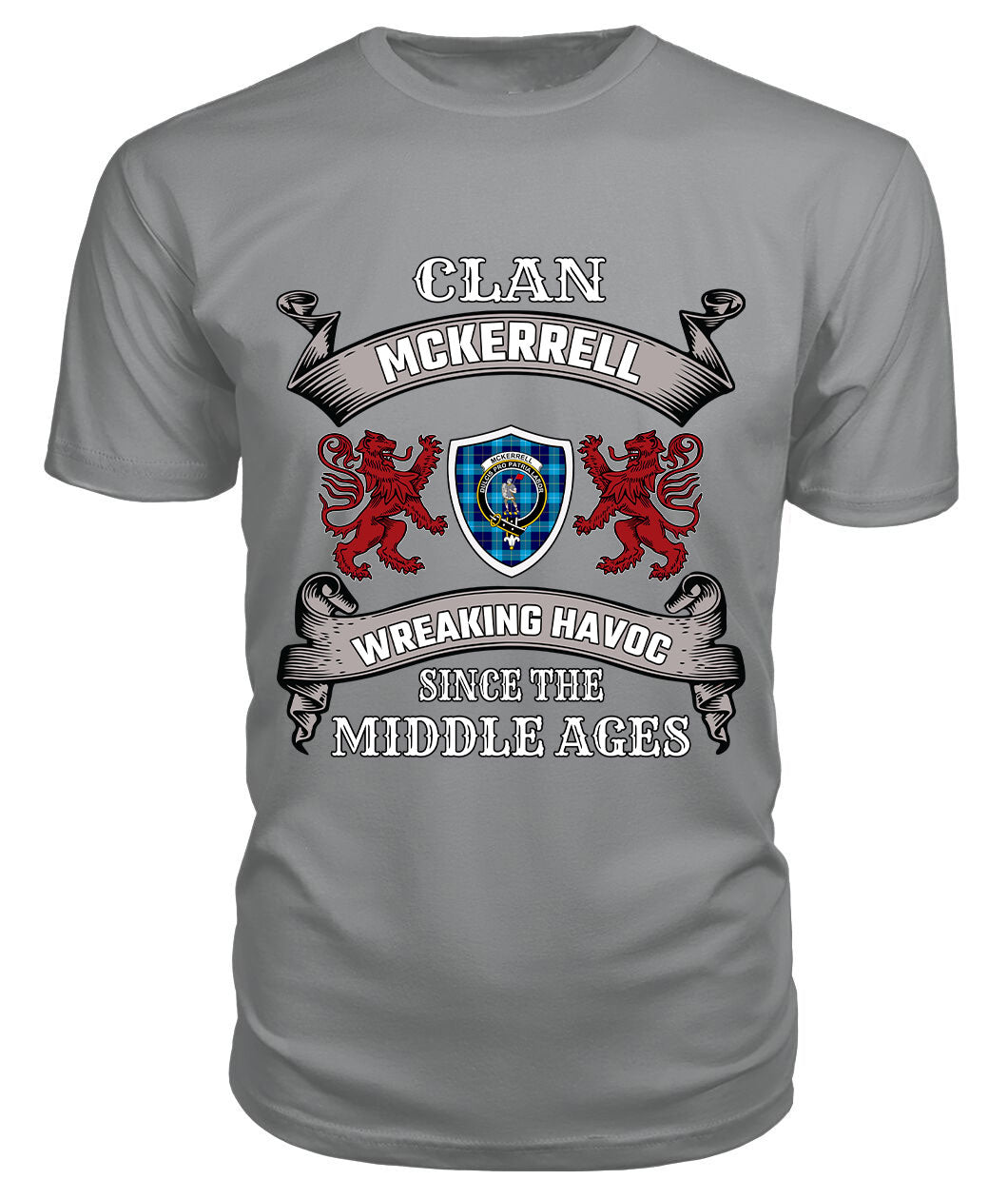 McKerrell Family Tartan - 2D T-shirt