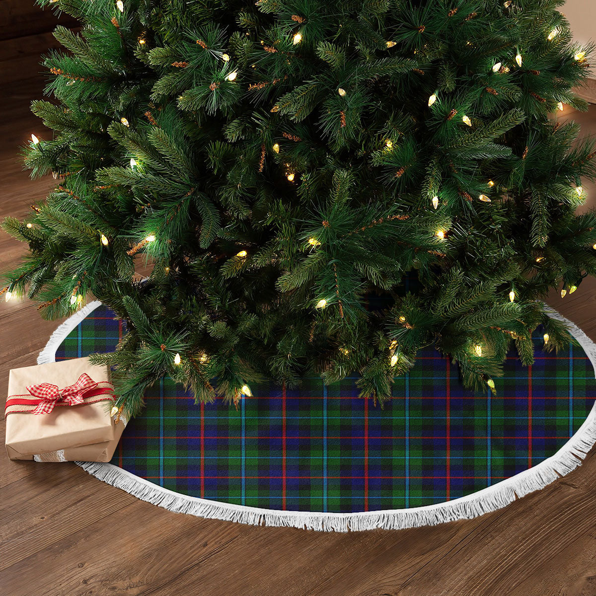 Campbell of Cawdor Modern Tartan Christmas Tree Skirt