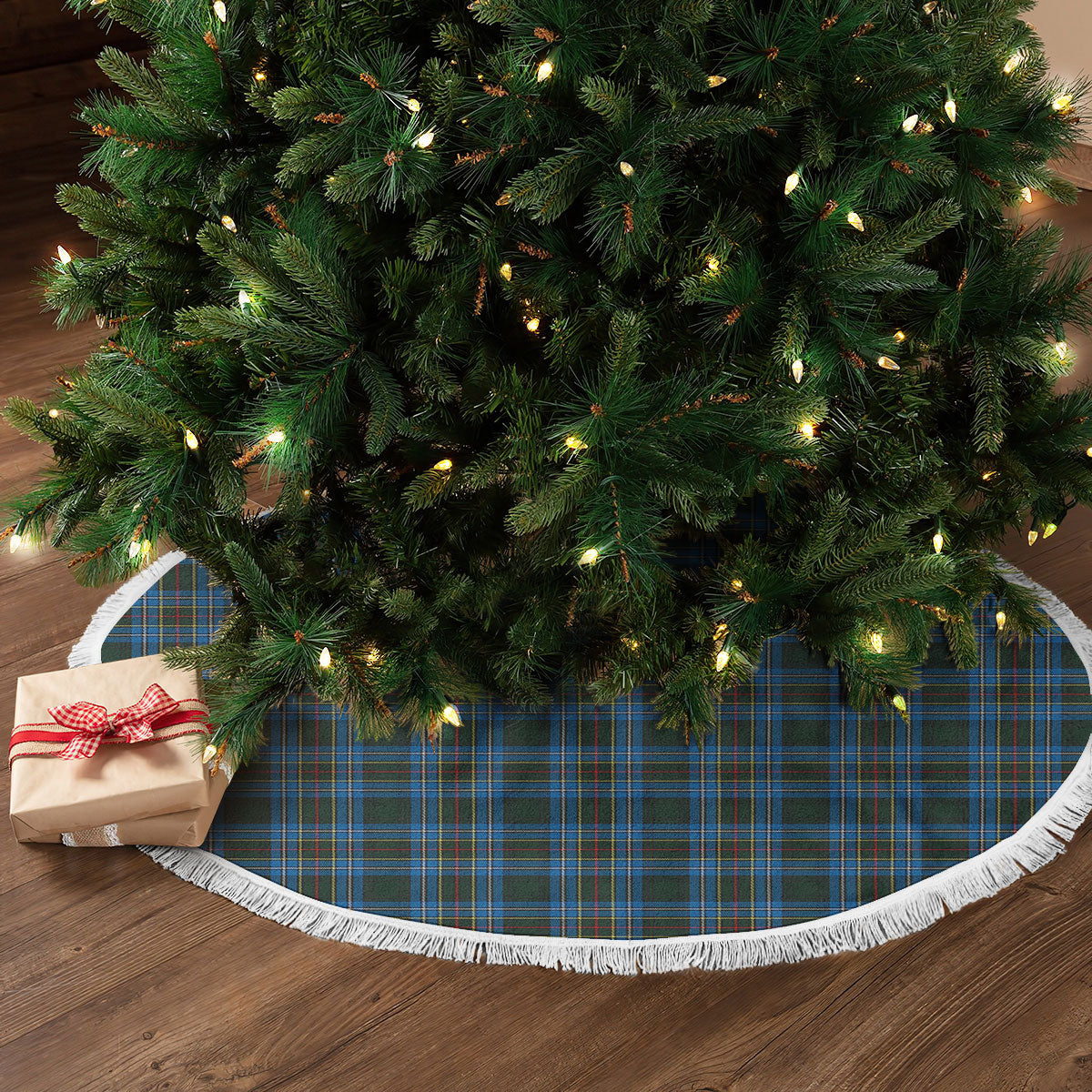 Cockburn Modern Tartan Christmas Tree Skirt