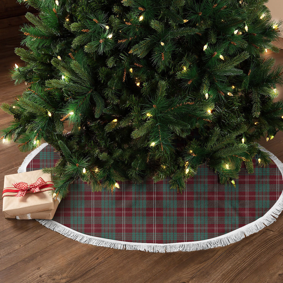 Crawford Modern Tartan Christmas Tree Skirt