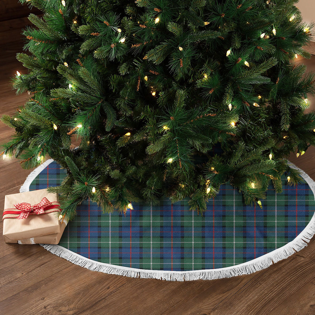 Davidson of Tulloch Tartan Christmas Tree Skirt