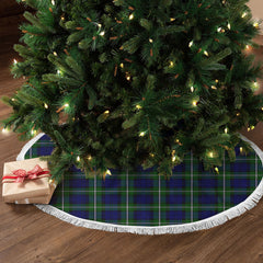 Forbes Modern Tartan Christmas Tree Skirt