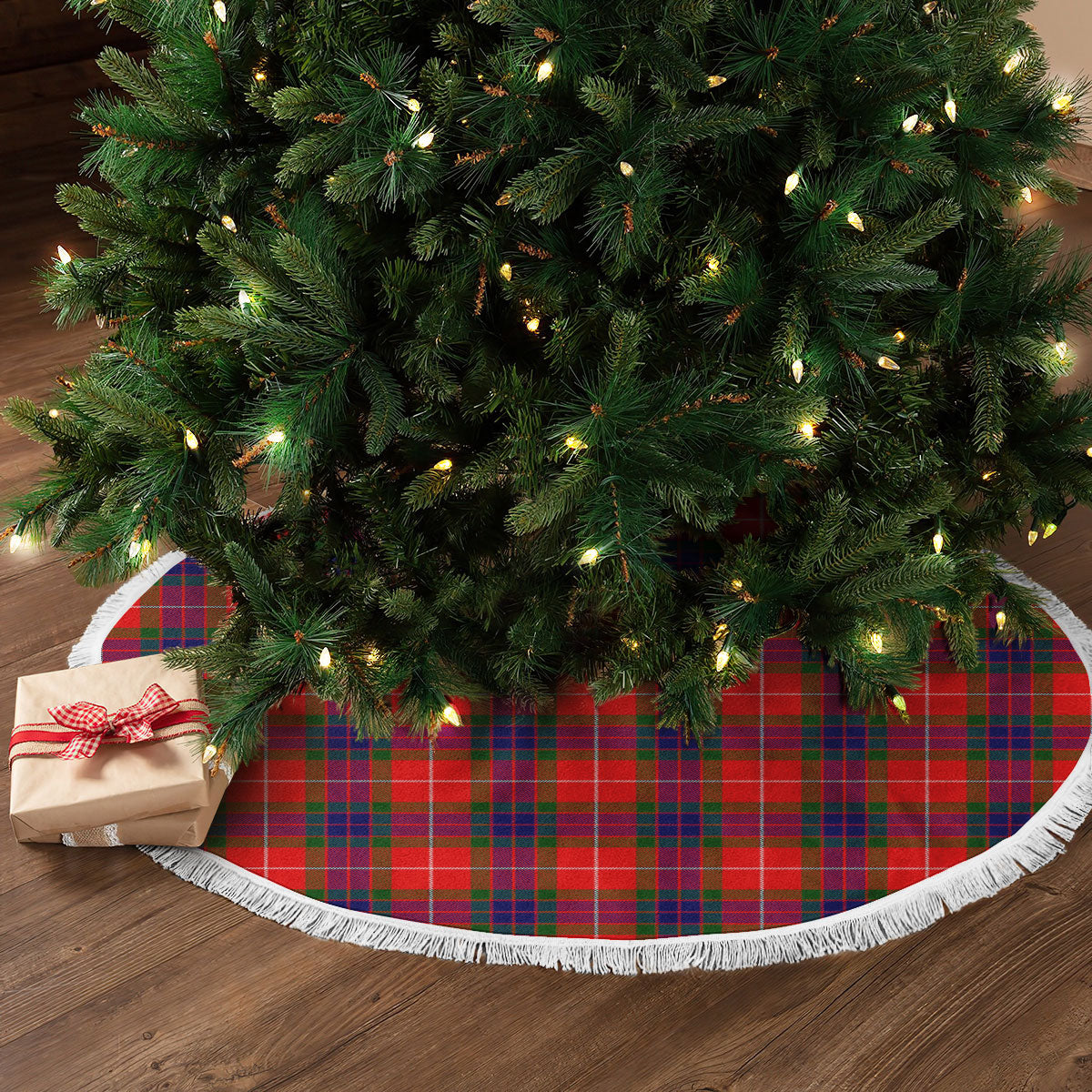 Fraser Tartan Christmas Tree Skirt